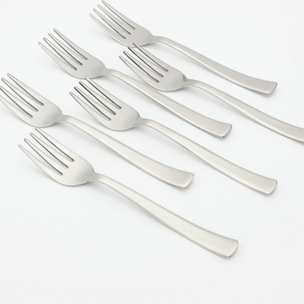 Premium Stainless Steel Fork Pack of 6 - Image 2