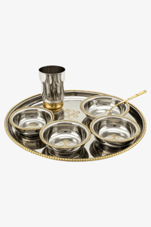 Premium Stainless Steel Thali Set