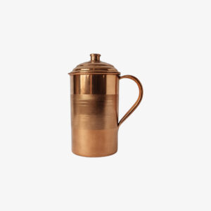 Premium Pure Copper Water Jug with Handle