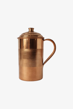 Premium Pure Copper Water Jug with Handle