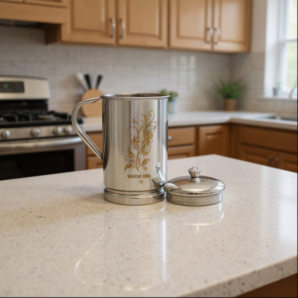 Premium Designer Stainless Steel Water Jug - Image 2